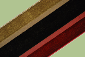 Vintage Velvet Stripe Ribbon